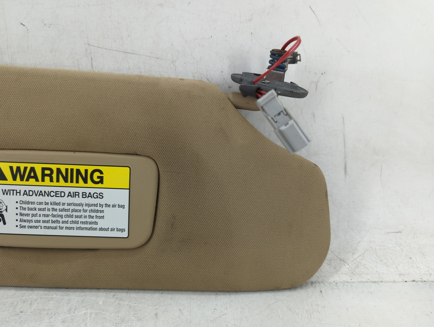 2003-2007 Honda Accord Sun Visor Shade Replacement Passenger Right Mirror Fits Fits 2003 2004 2005 2006 2007 OEM Used Auto P