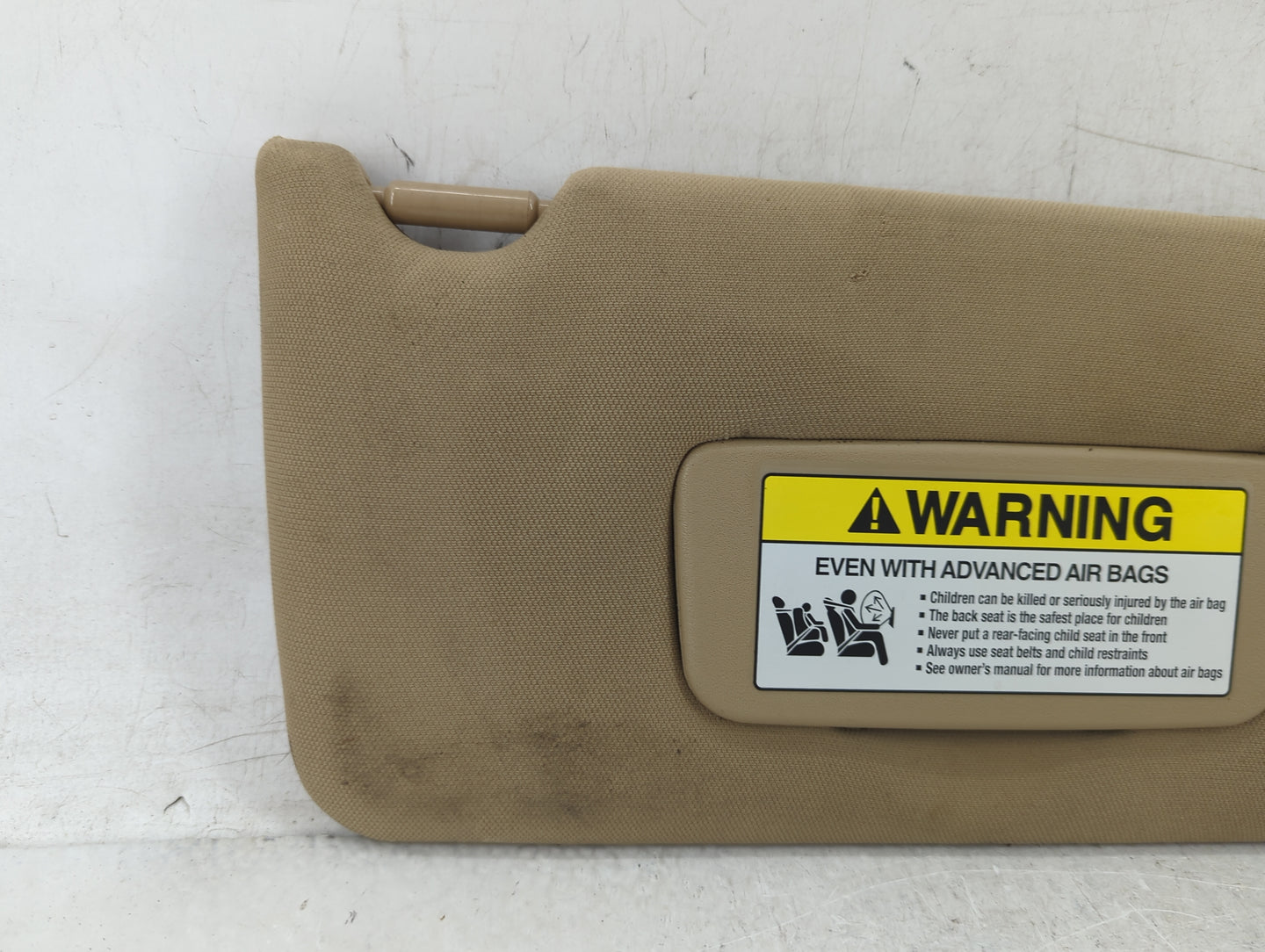 2003-2007 Honda Accord Sun Visor Shade Replacement Passenger Right Mirror Fits Fits 2003 2004 2005 2006 2007 OEM Used Auto P