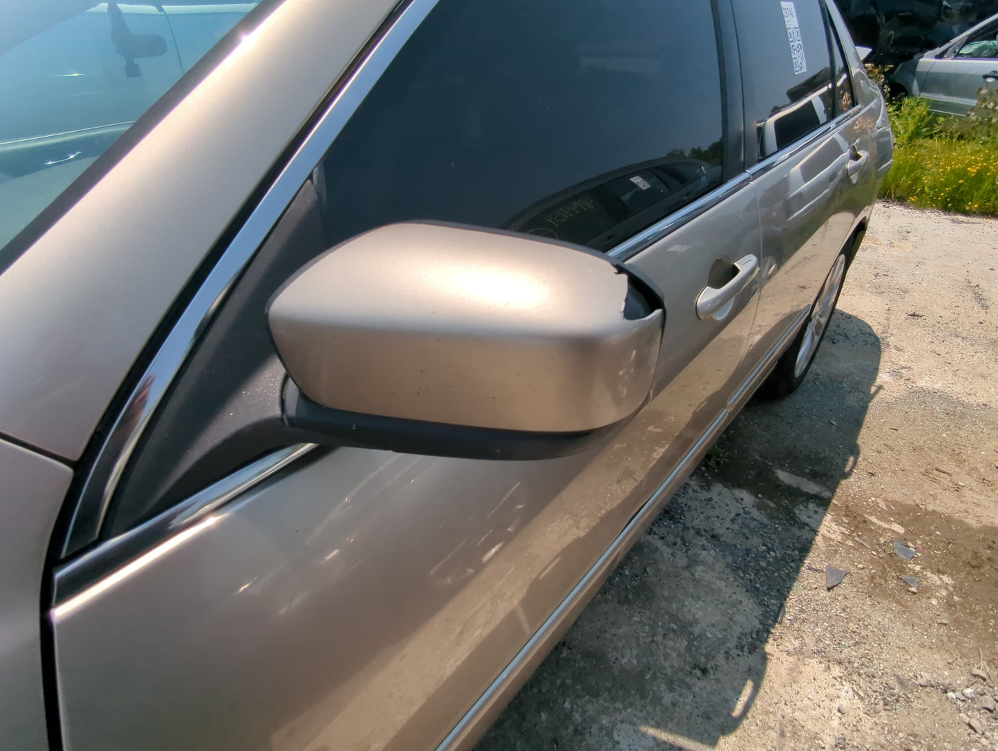 2003-2007 Honda Accord Driver Side View Mirror - Left Door Mirror OEM Used - Oemusedautoparts1.com