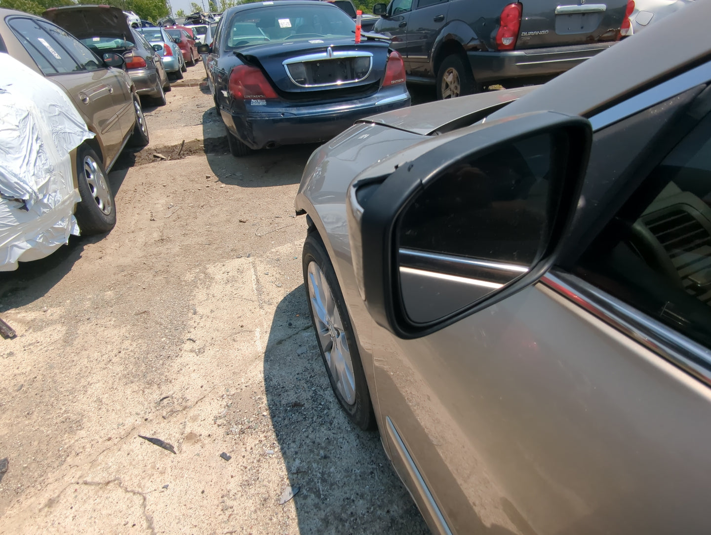 2003-2007 Honda Accord Driver Side View Mirror - Left Door Mirror OEM Used - Oemusedautoparts1.com