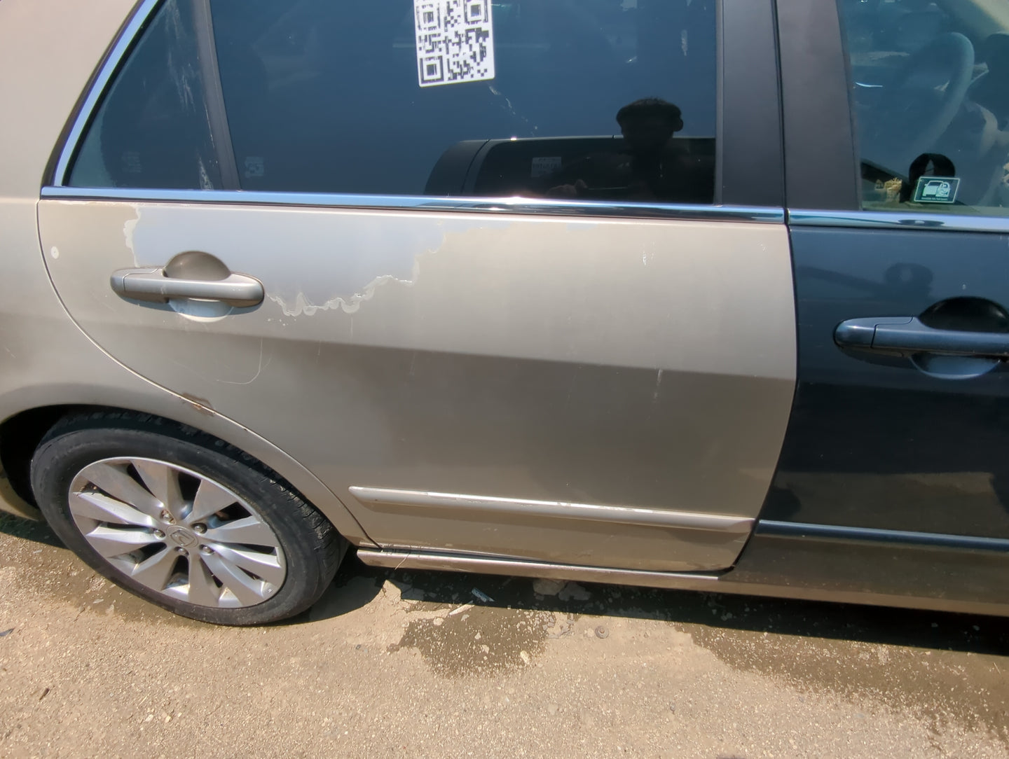 2003-2007 Honda Accord Passenger Rear Door Oem 1050628 - Oemusedautoparts1.com