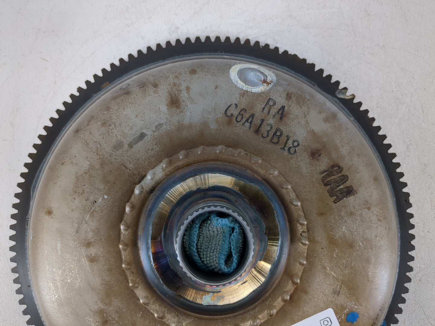 2006 Honda Accord Torque Converter Automatic Transmission OEM P/N:C6A13B18 Fits OEM Used Auto Parts - Oemusedautoparts1.com