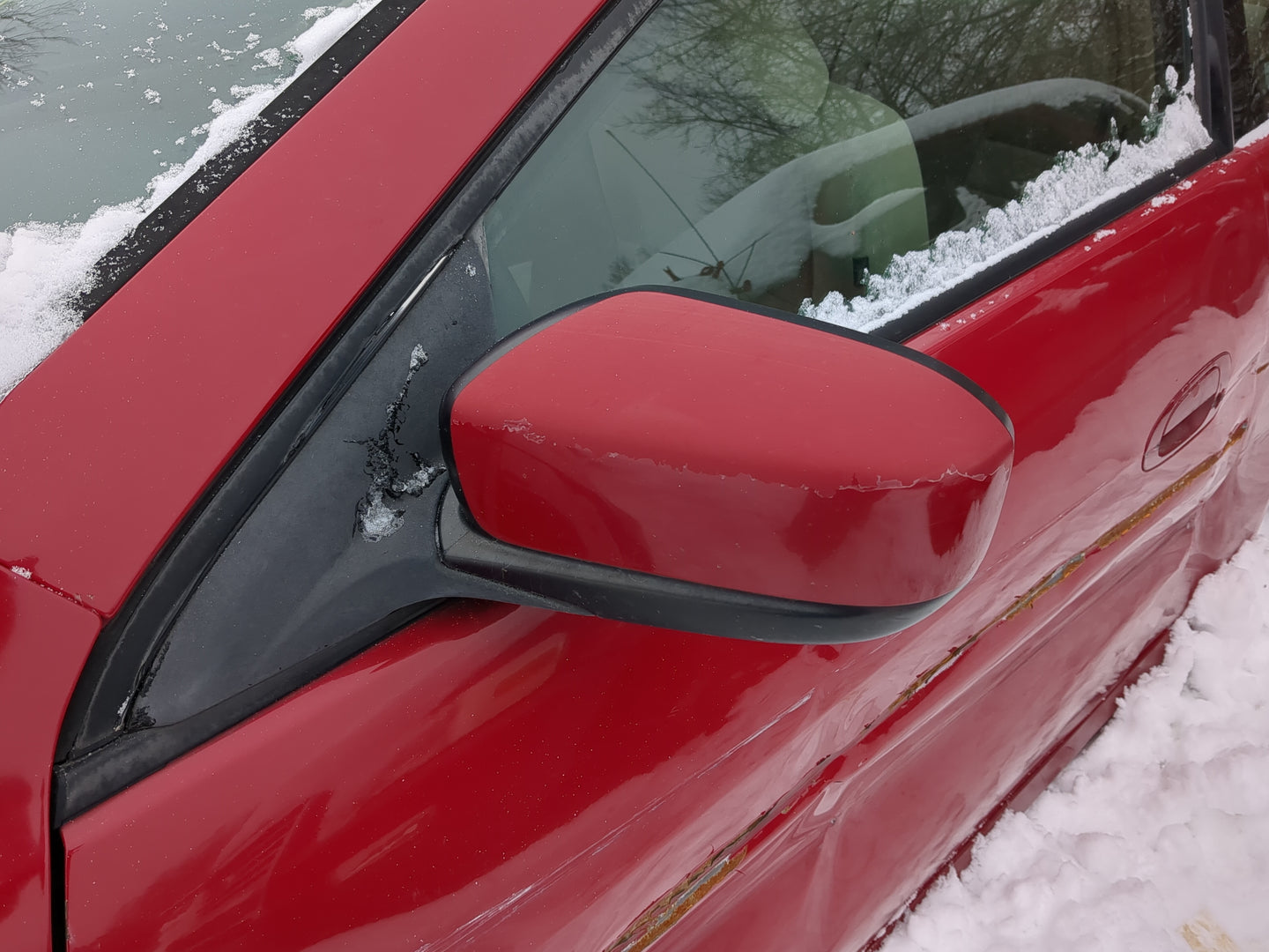 2003-2007 Honda Accord Side Mirror Replacement Driver Left View Door Mirror Fits Fits 2003 2004 2005 2006 2007 OEM Used Auto