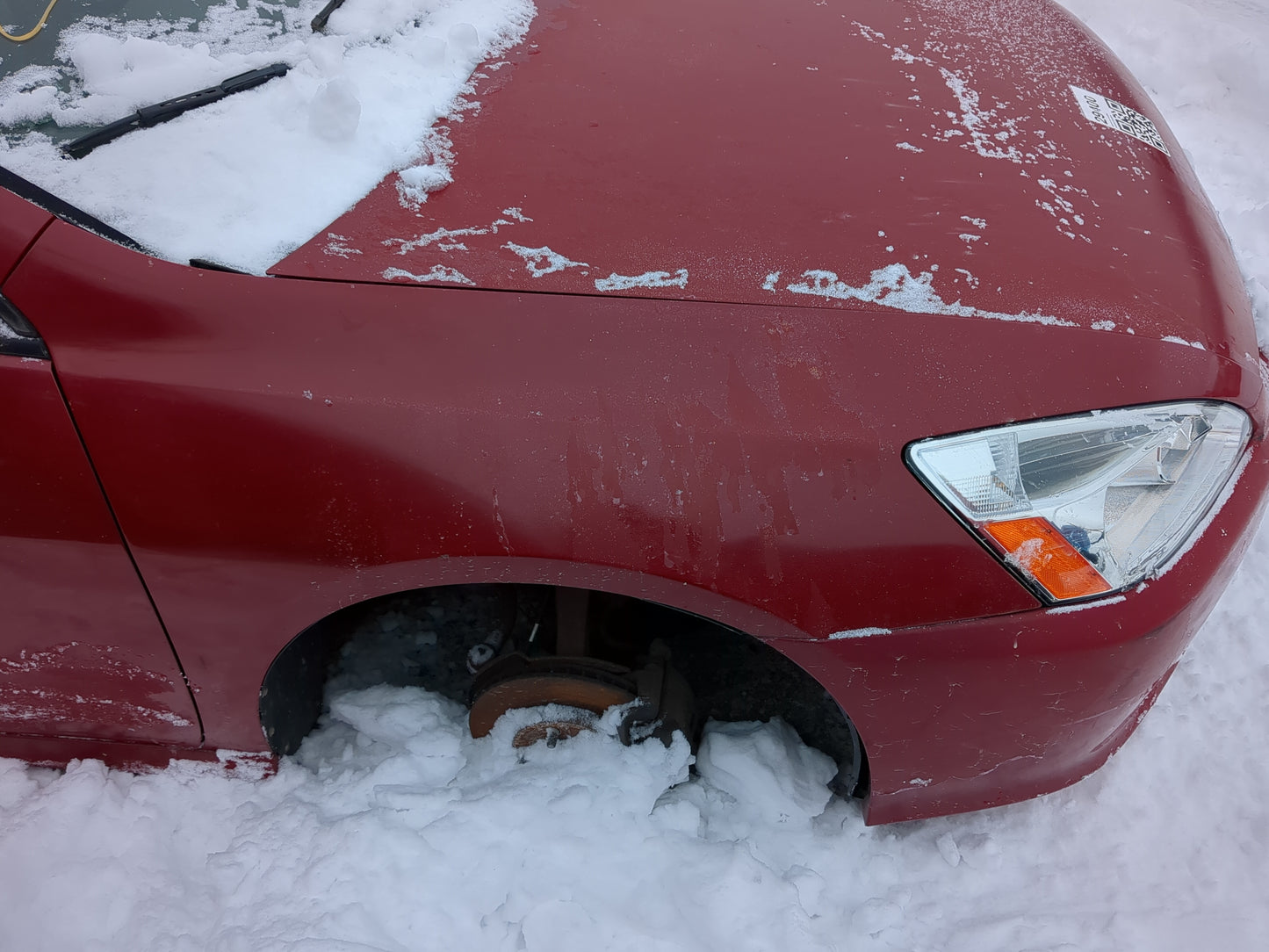 2003-2007 Honda Accord Passenger Fender 1259337 - Oemusedautoparts1.com