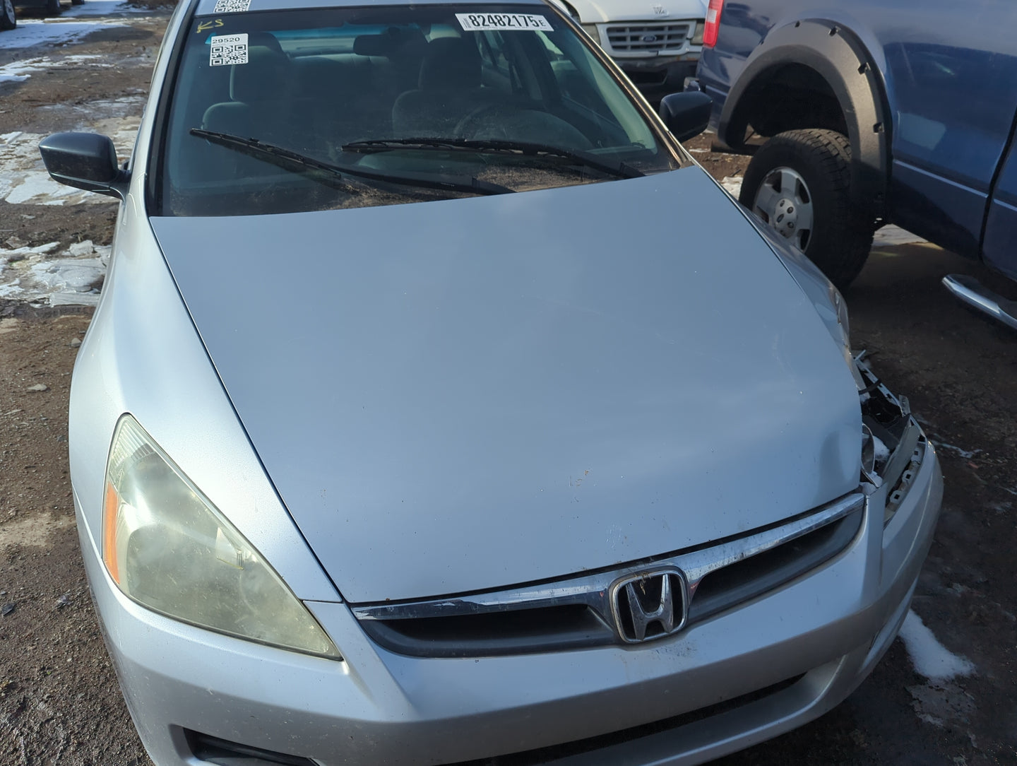 2003-2007 Honda Accord Hood Oem 1296396 - Oemusedautoparts1.com