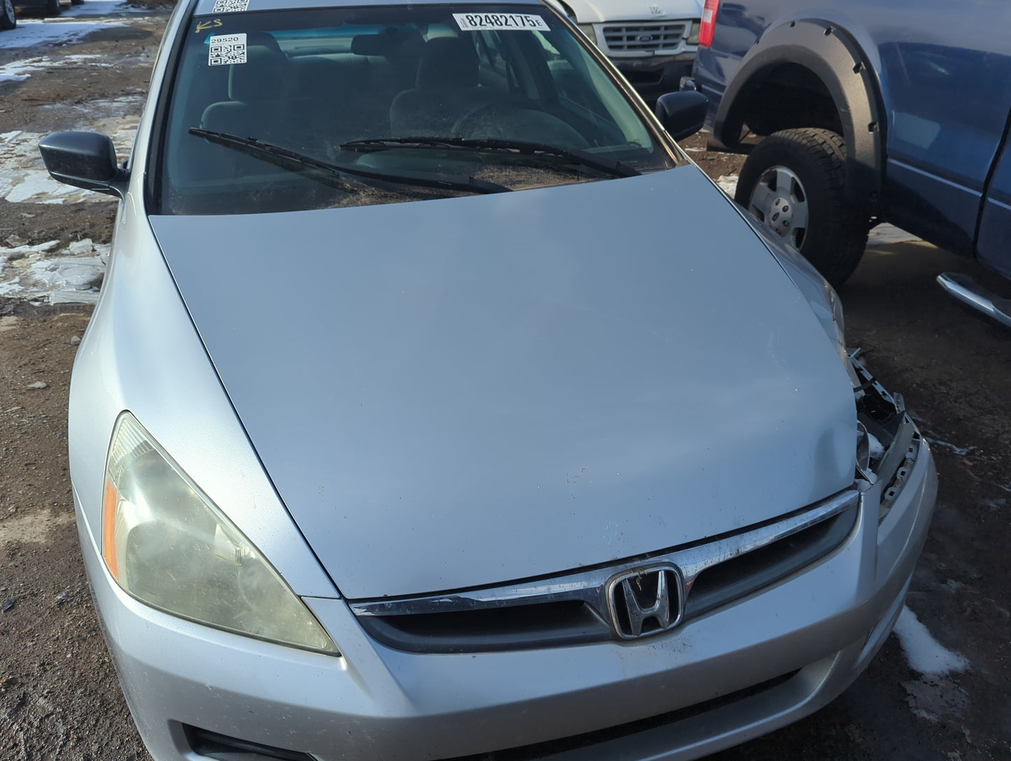 2003-2007 Honda Accord Hood Oem 1296396 - Oemusedautoparts1.com