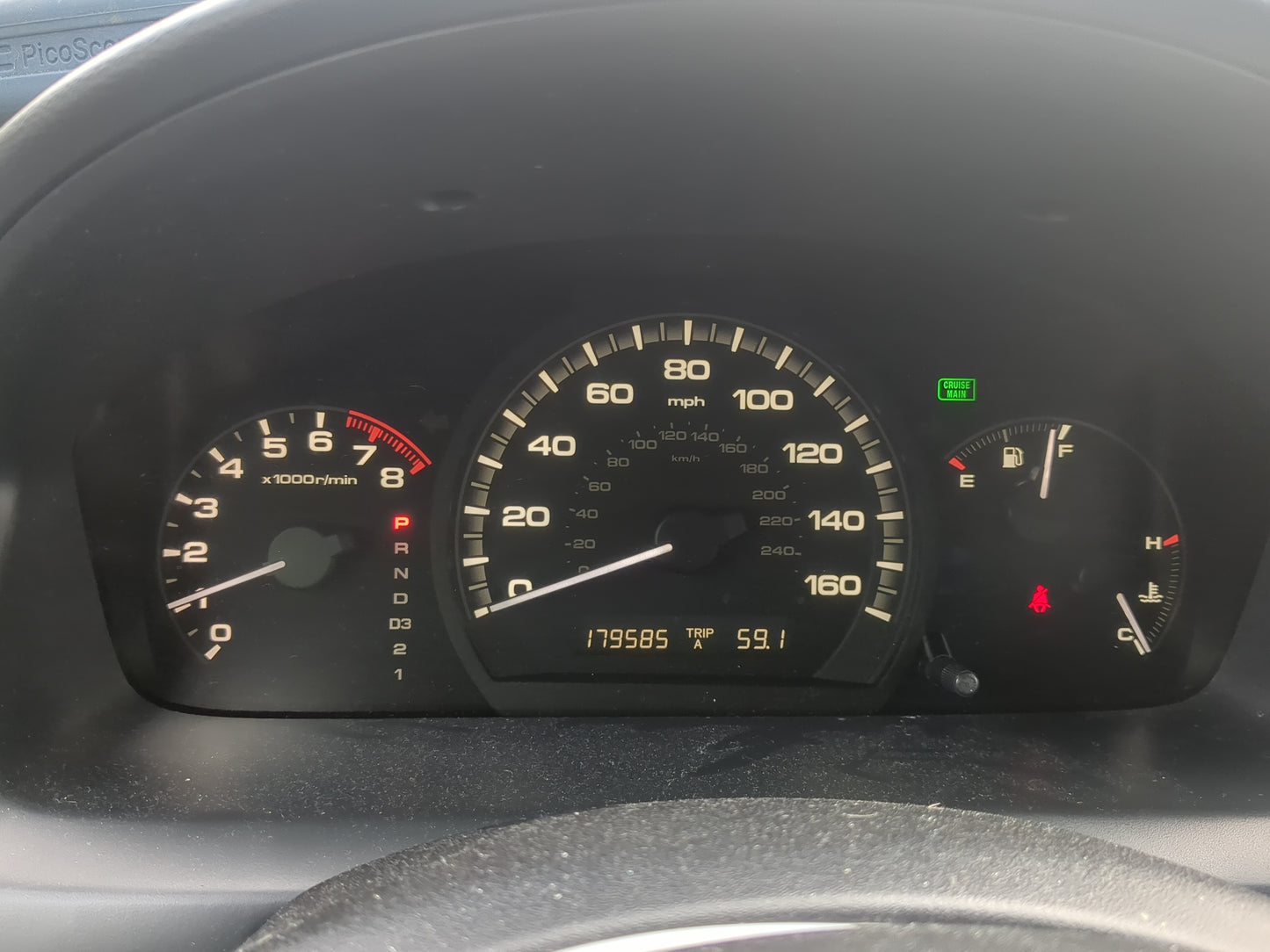 2003-2007 Honda Accord Instrument Cluster Speedometer Gauges Miles:180K Fits Fits 2003 2004 2005 2006 2007 OEM Used Auto Par