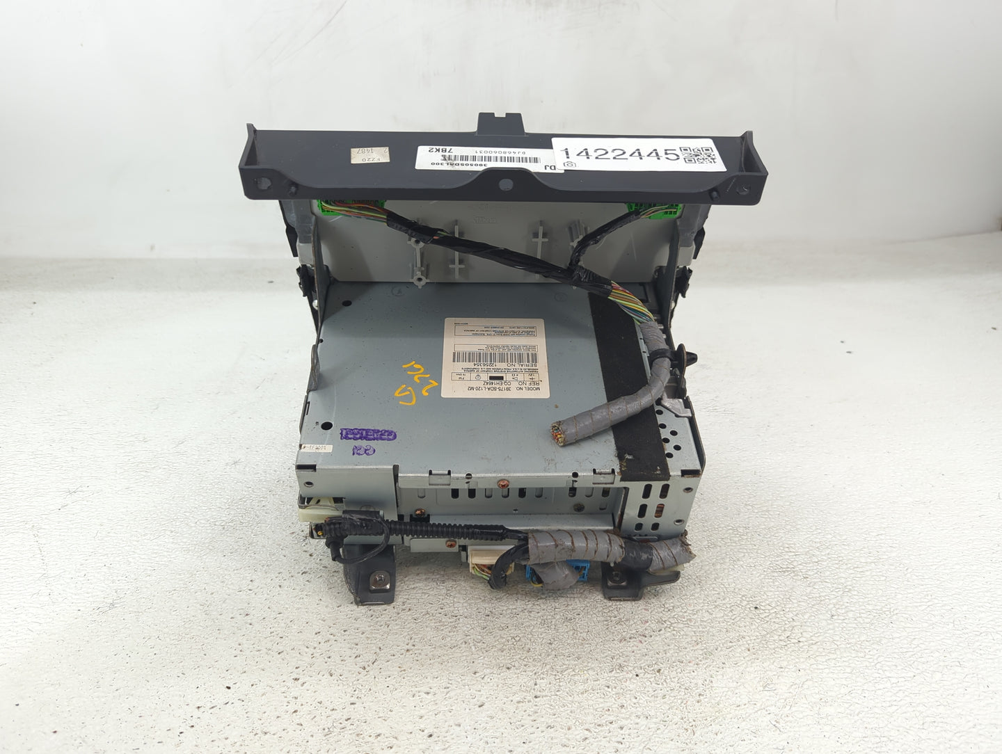 2006 Honda Accord Radio AM FM Cd Player Receiver Replacement P/N:39175-SDA-L120-M2 CQ-EH1464Z Fits OEM Used Auto Parts - Oem