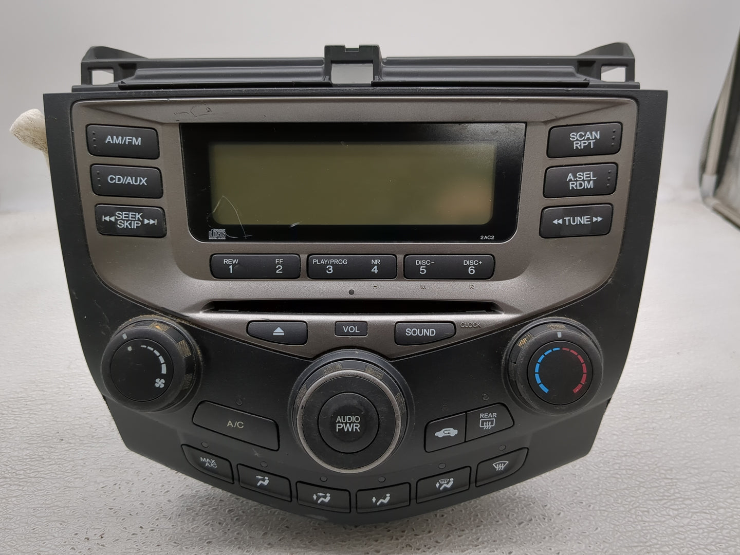 2003-2007 Honda Accord Radio AM FM Cd Player Receiver Replacement P/N:39050-SDA-A110-M1 Fits Fits 2003 2004 2005 2006 2007 O