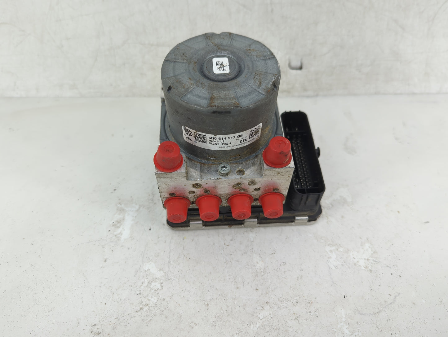 2006-2007 Honda Accord ABS Pump Control Module Replacement P/N:5Q0614517GB 10.0220-2660.4 Fits Fits 2006 2007 OEM Used Auto 