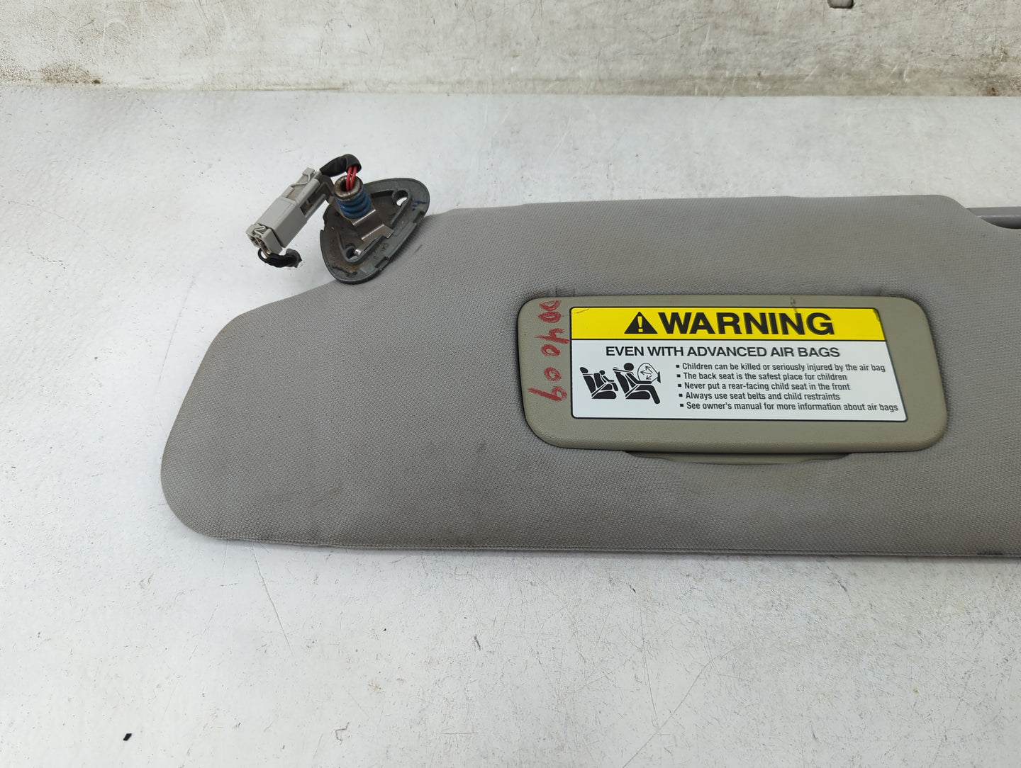 2003-2007 Honda Accord Sun Visor Shade Replacement Driver Left Mirror Fits Fits 2003 2004 2005 2006 2007 OEM Used Auto Parts