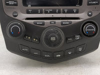 2003-2007 Honda Accord Radio AM FM Cd Player Receiver Replacement P/N:39175-SDN-L120-M2 CQ-EH1465Z Fits OEM Used Auto Parts 