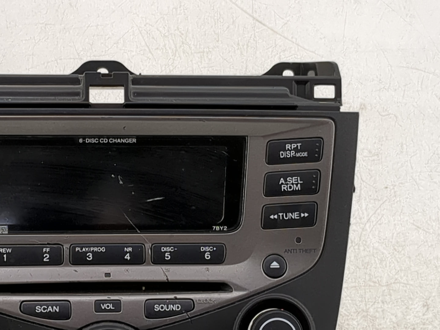 2003-2007 Honda Accord Radio AM FM Cd Player Receiver Replacement P/N:39175-SDN-L120-M2 CQ-EH1465Z Fits OEM Used Auto Parts 