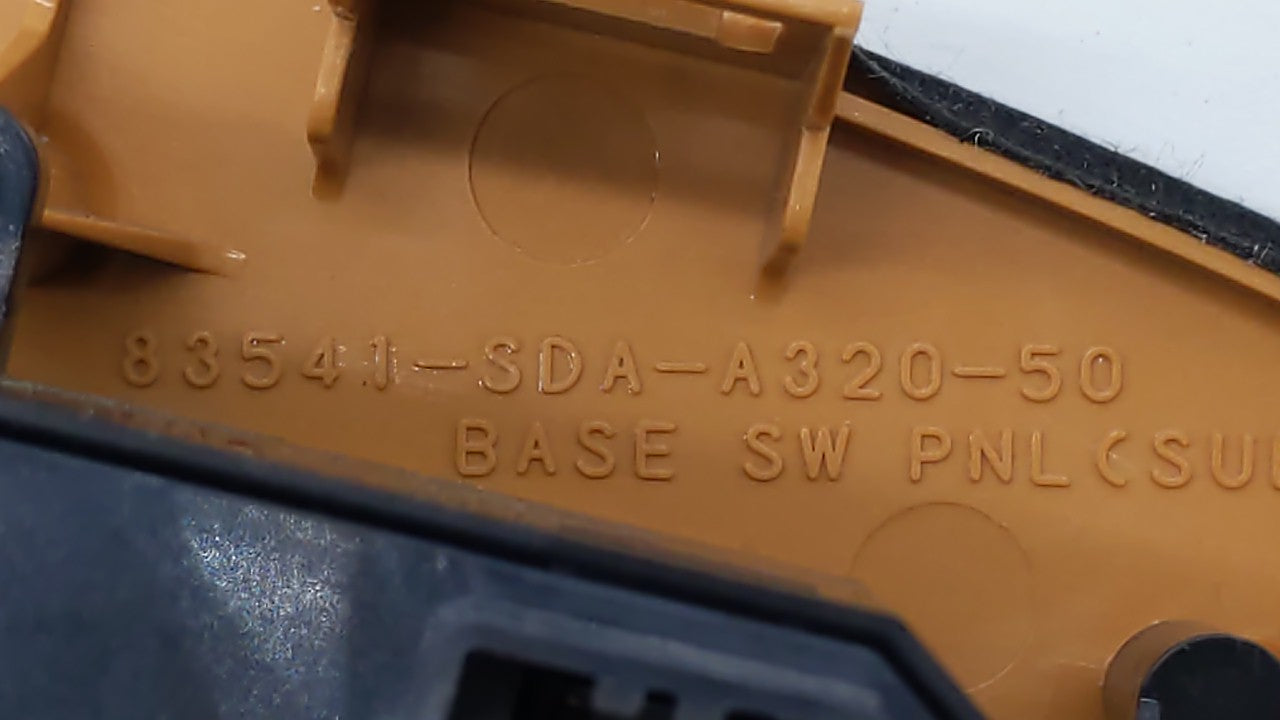 2006 Honda Accord Passenger Right Power Window Switch - Oemusedautoparts1.com