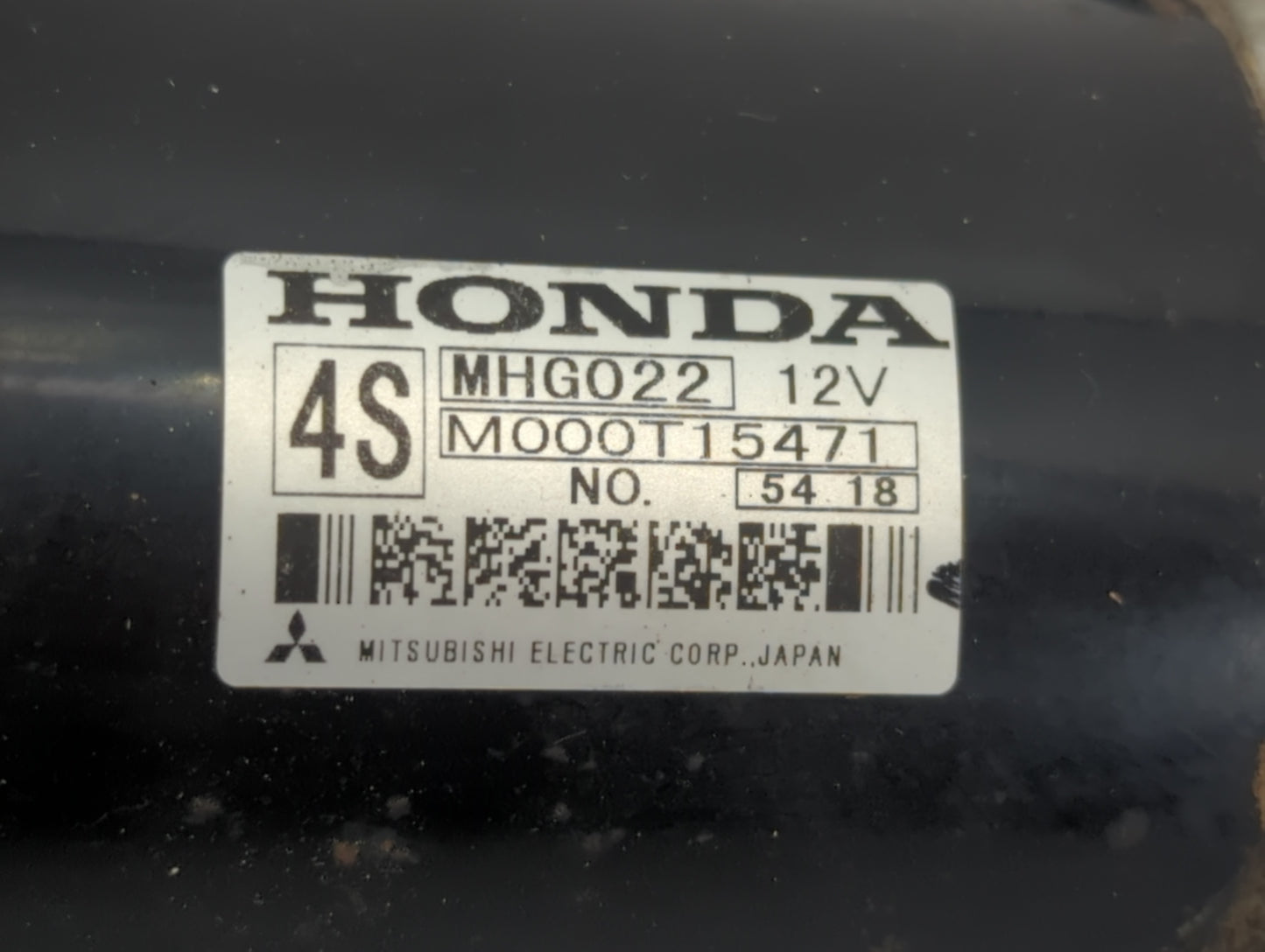 2005-2007 Honda Accord Car Starter Motor Solenoid OEM P/N:53172 SM-44242 Fits Fits 2005 2006 2007 OEM Used Auto Parts - Oemu