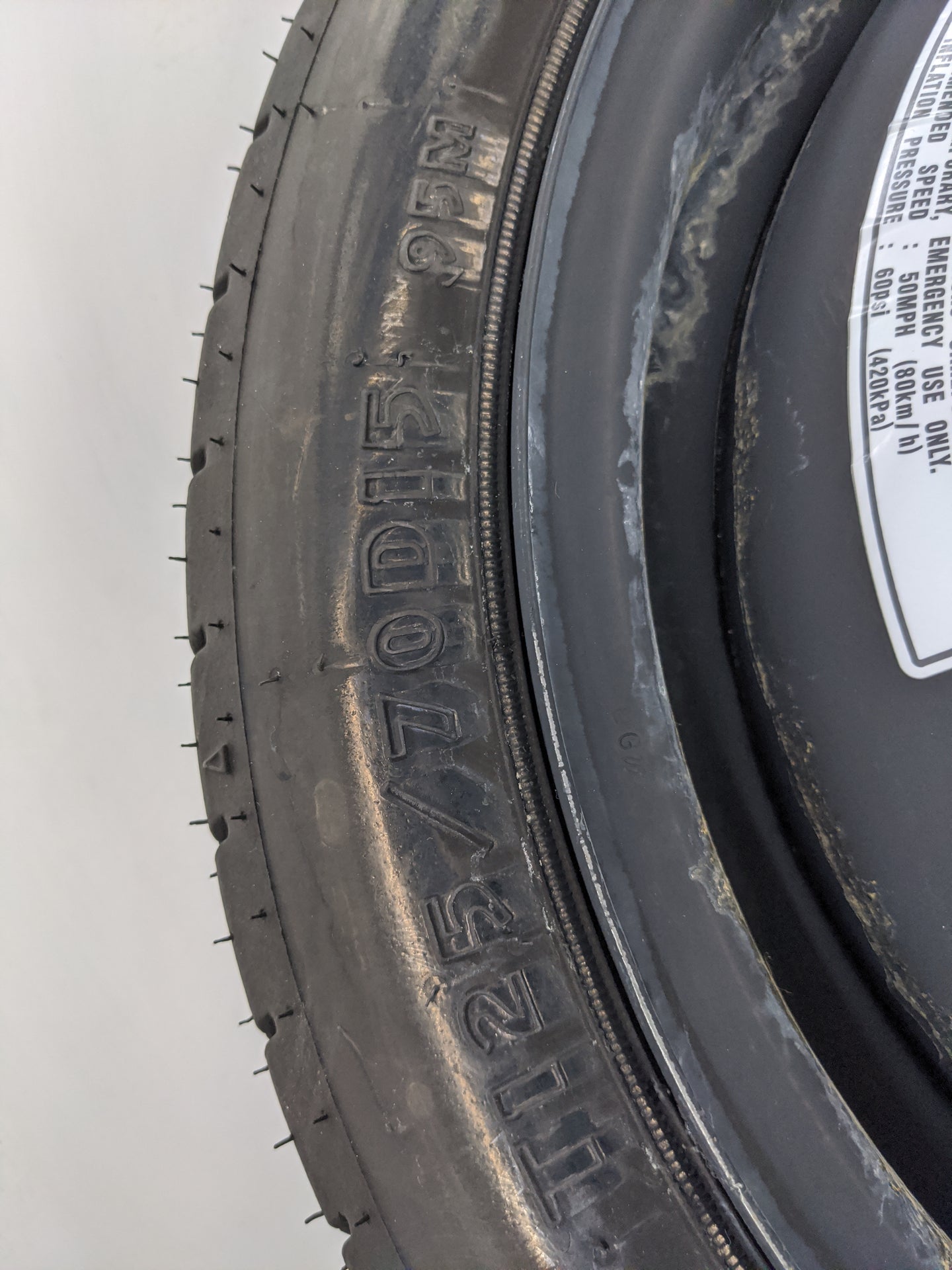 2006-2011 Honda Civic Spare Donut Tire Wheel Rim Oem - Oemusedautoparts1.com