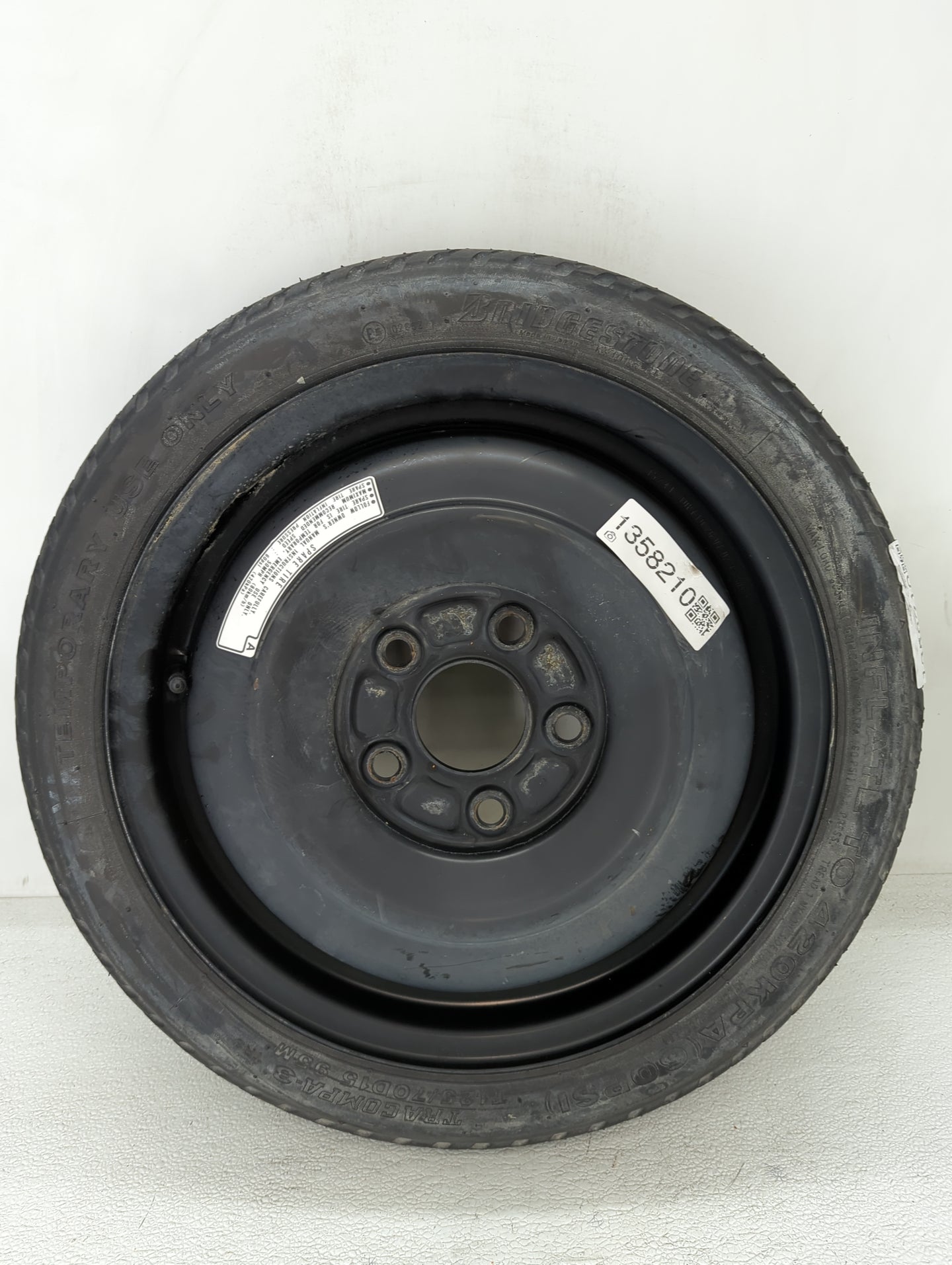2006-2011 Honda Civic Spare Donut Tire Wheel Rim Oem - Oemusedautoparts1.com
