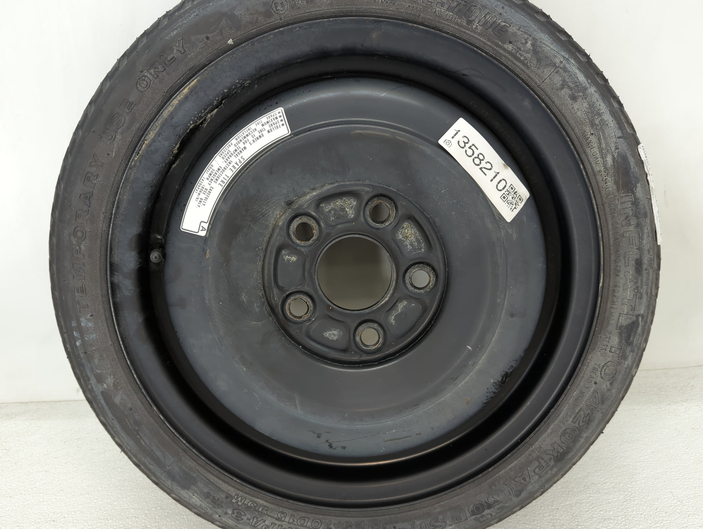 2006-2011 Honda Civic Spare Donut Tire Wheel Rim Oem - Oemusedautoparts1.com
