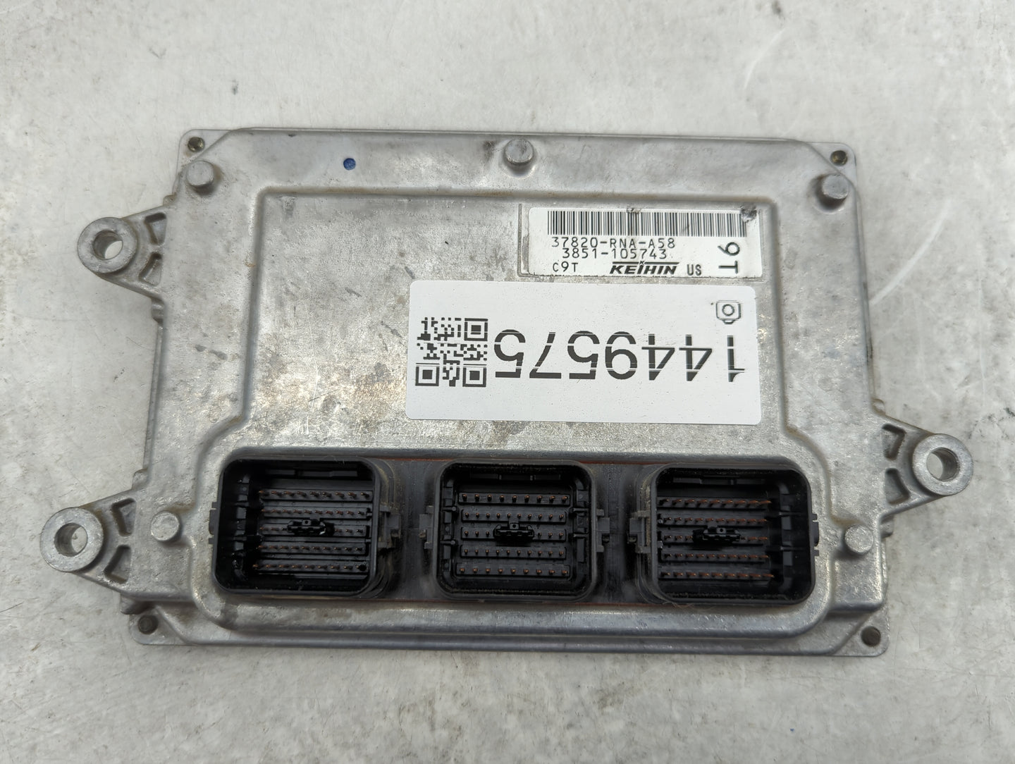 2006-2008 Honda Civic PCM Engine Control Computer ECU ECM PCU OEM P/N:37820-RNA-A58 Fits Fits 2006 2007 2008 OEM Used Auto P