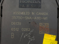 2006 Honda Civic Master Power Window Switch Replacement Driver Side Left P/N:35750-SNA-A110-M1 Fits OEM Used Auto Parts - Oe