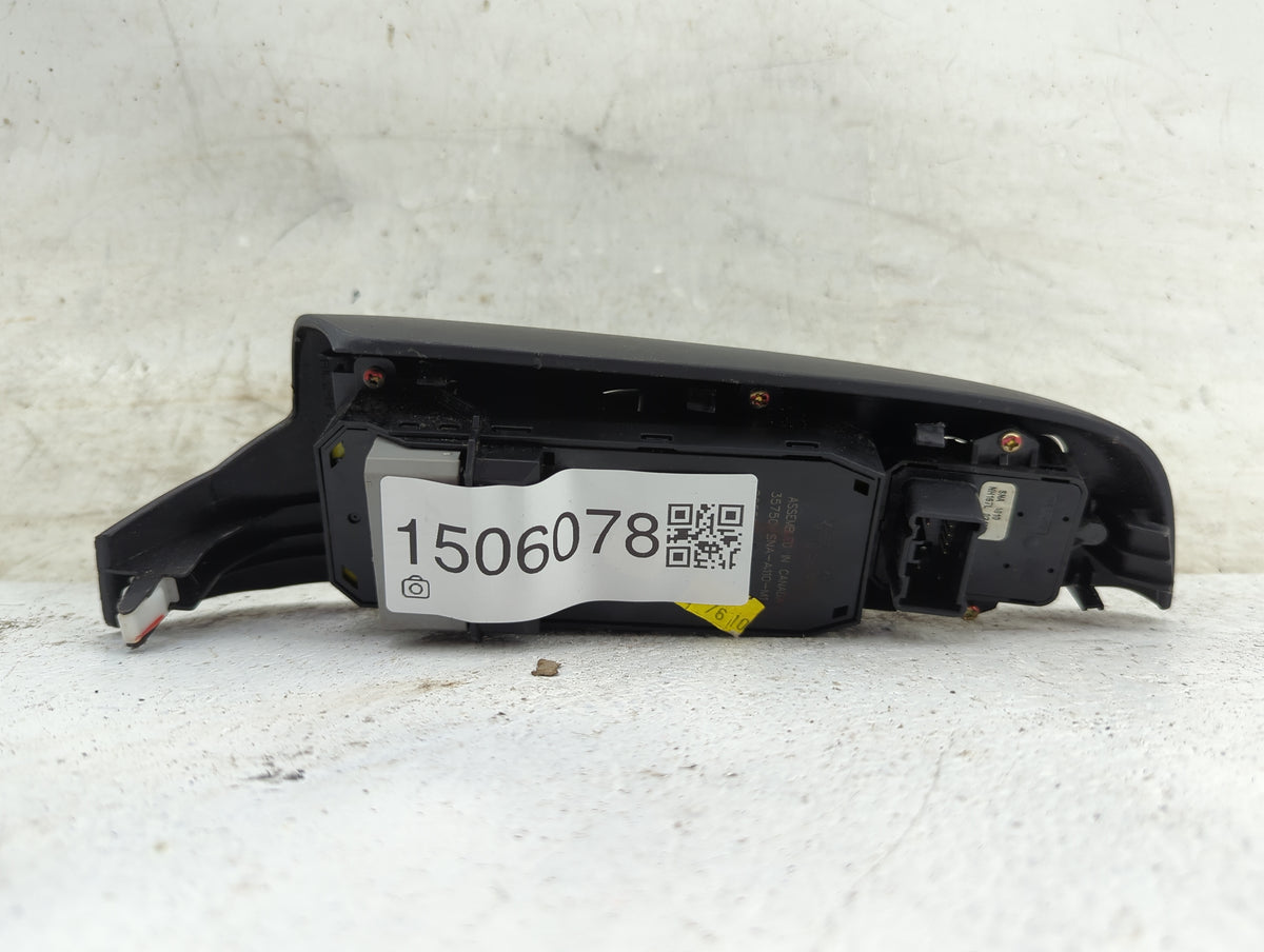 2006-2011 Honda Civic Master Power Window Switch Replacement Driver Side Left P/N:35750-SNA-A110-M1 Fits OEM Used Auto Parts