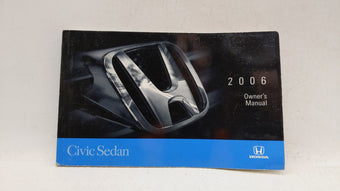 compare product 2006 Honda Civic Owners Manual Book Guide OEM Used Auto Parts