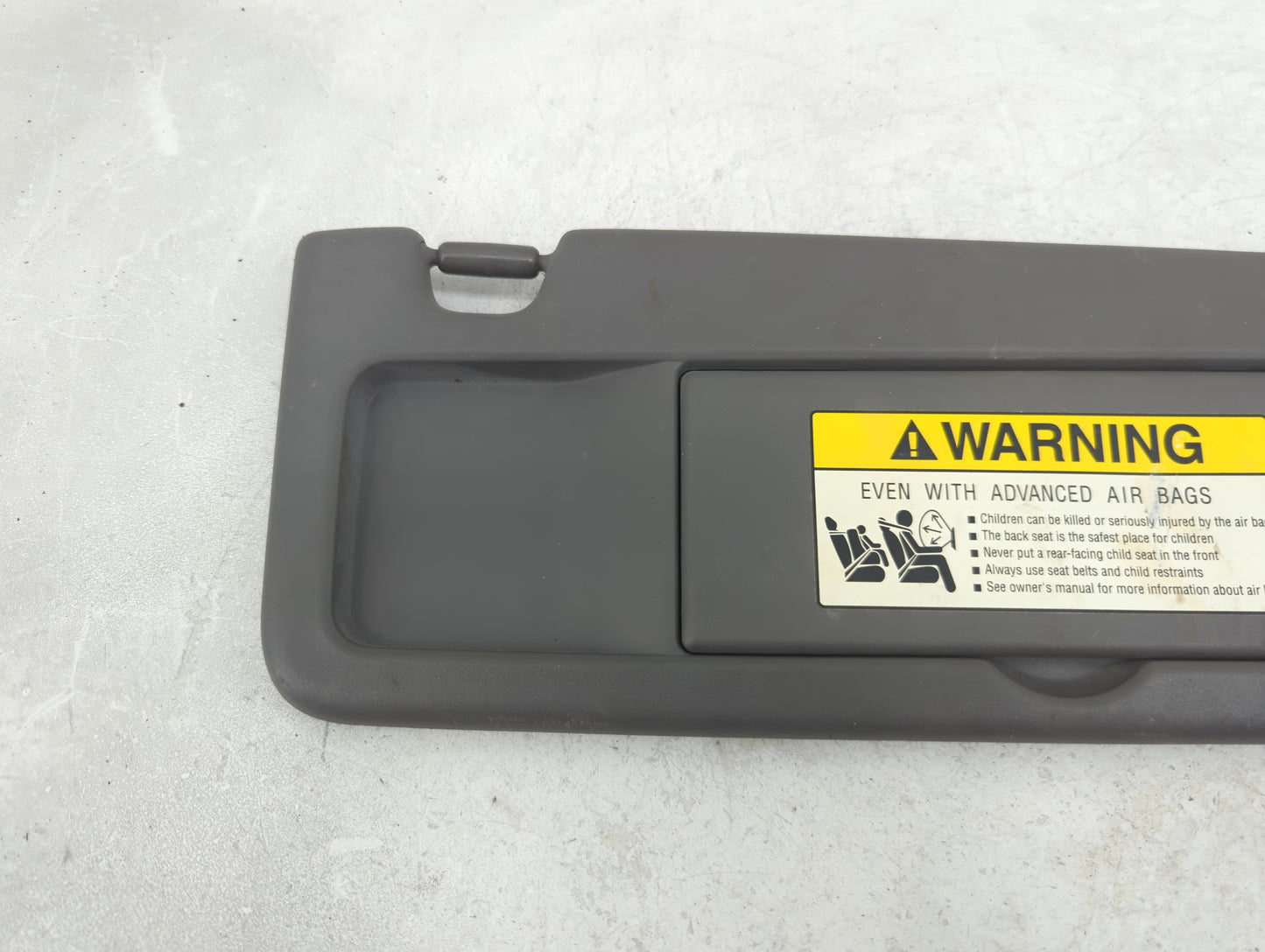 2006-2011 Honda Civic Sun Visor Shade Replacement Passenger Right Mirror Fits Fits 2006 2007 2008 2009 2010 2011 OEM Used Au