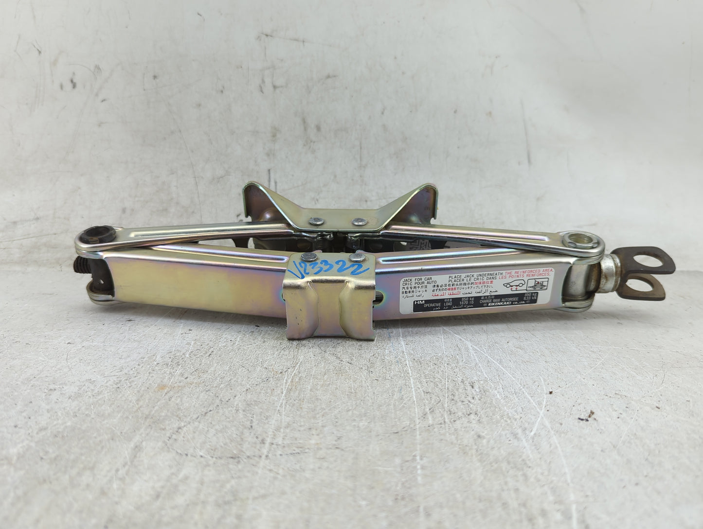 2006 Honda Cr-v Spare Scissor Car Jack - Oemusedautoparts1.com