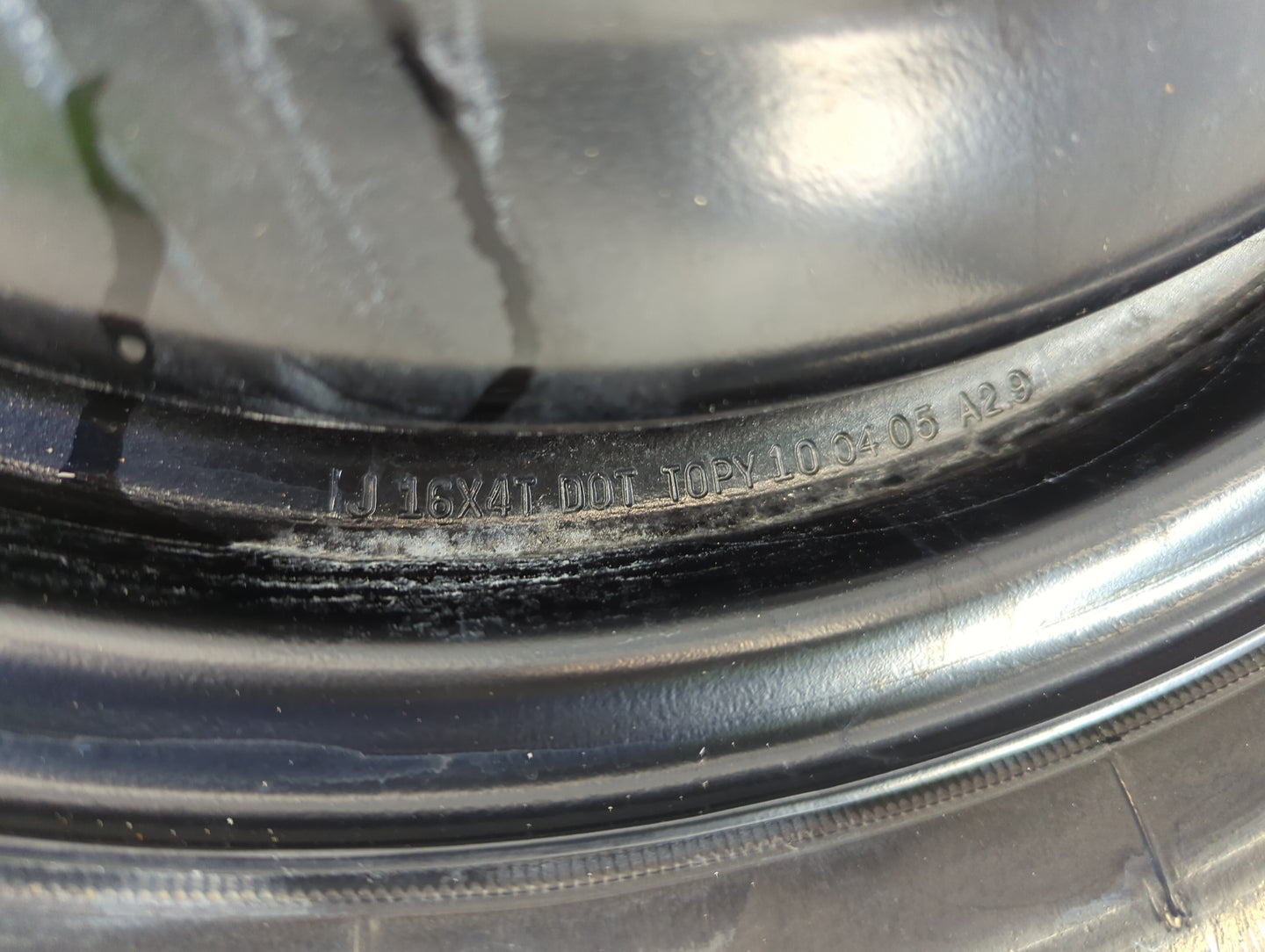 2003-2011 Honda Element Spare Donut Tire Wheel Rim Oem - Oemusedautoparts1.com