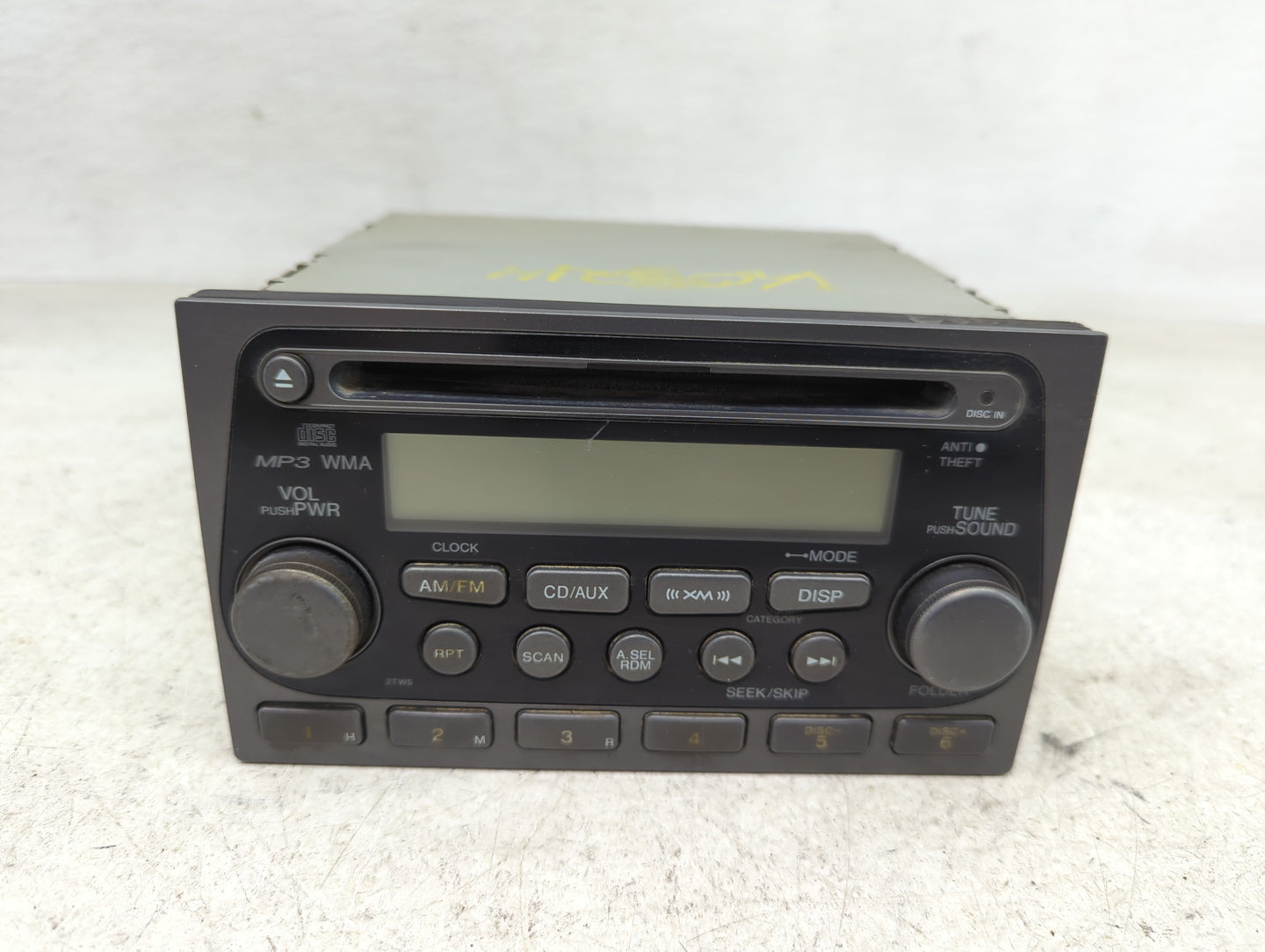 2003-2006 Honda Element Radio AM FM Cd Player Receiver Replacement P/N:39101-SCV-A120-M1 Fits OEM Used Auto Parts - Oemuseda