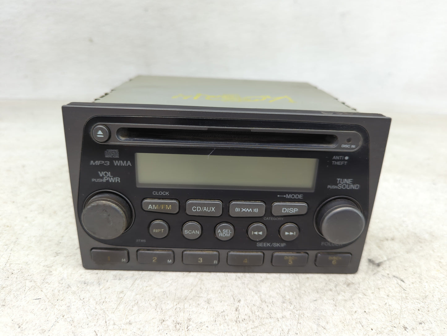 2003-2006 Honda Element Radio AM FM Cd Player Receiver Replacement P/N:39101-SCV-A120-M1 Fits OEM Used Auto Parts - Oemuseda