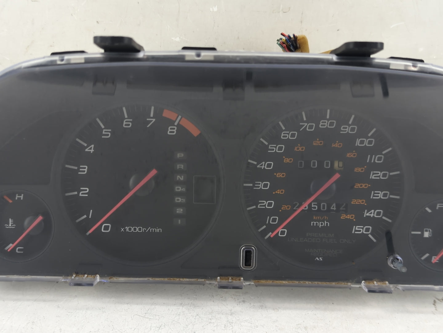 2004-2006 Honda Insight Instrument Cluster Speedometer Gauges P/N:78100-A000 Fits Fits 2004 2005 2006 OEM Used Auto Parts - 