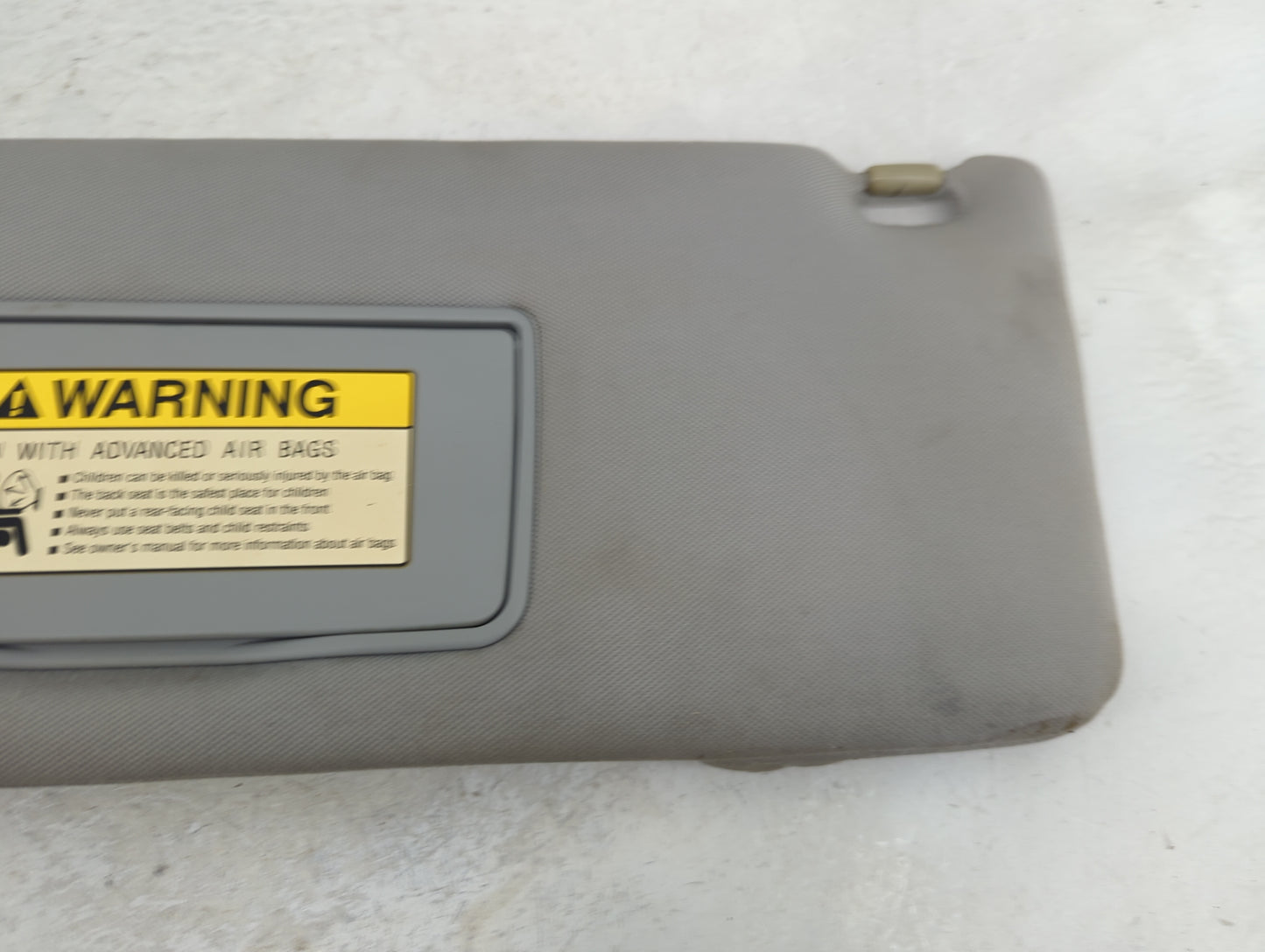 2006-2010 Honda Odyssey Sun Visor Shade Replacement Driver Left Mirror Fits Fits 2006 2007 2008 2009 2010 OEM Used Auto Part