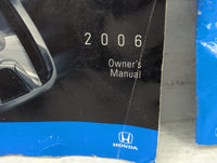 2006 Honda Odyssey Owners Manual Book Guide P/N:00X1-SHJ-6100 OEM Used Auto Parts - Oemusedautoparts1.com