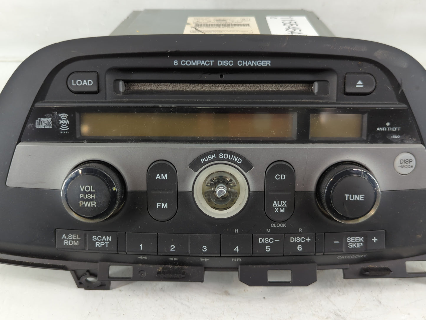 2005-2010 Honda Odyssey Radio AM FM Cd Player Receiver Replacement P/N:39100-SHJ-A100 Fits Fits 2005 2006 2007 2008 2009 201