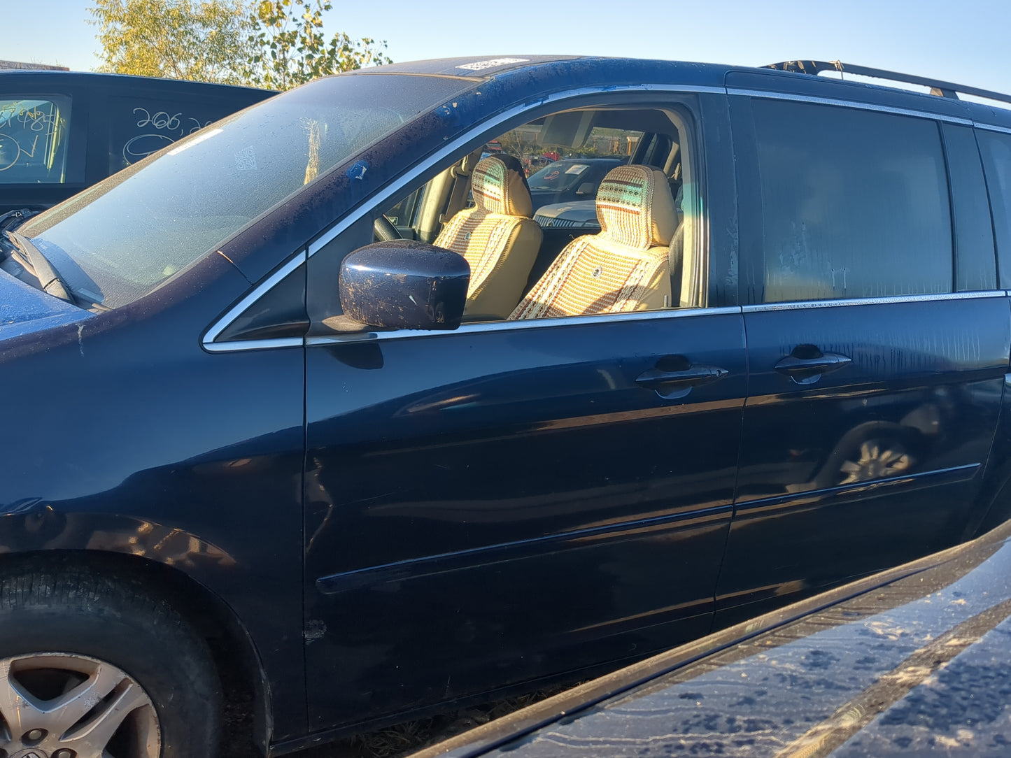 2005-2007 Honda Odyssey Driver Front Door Oem - Oemusedautoparts1.com