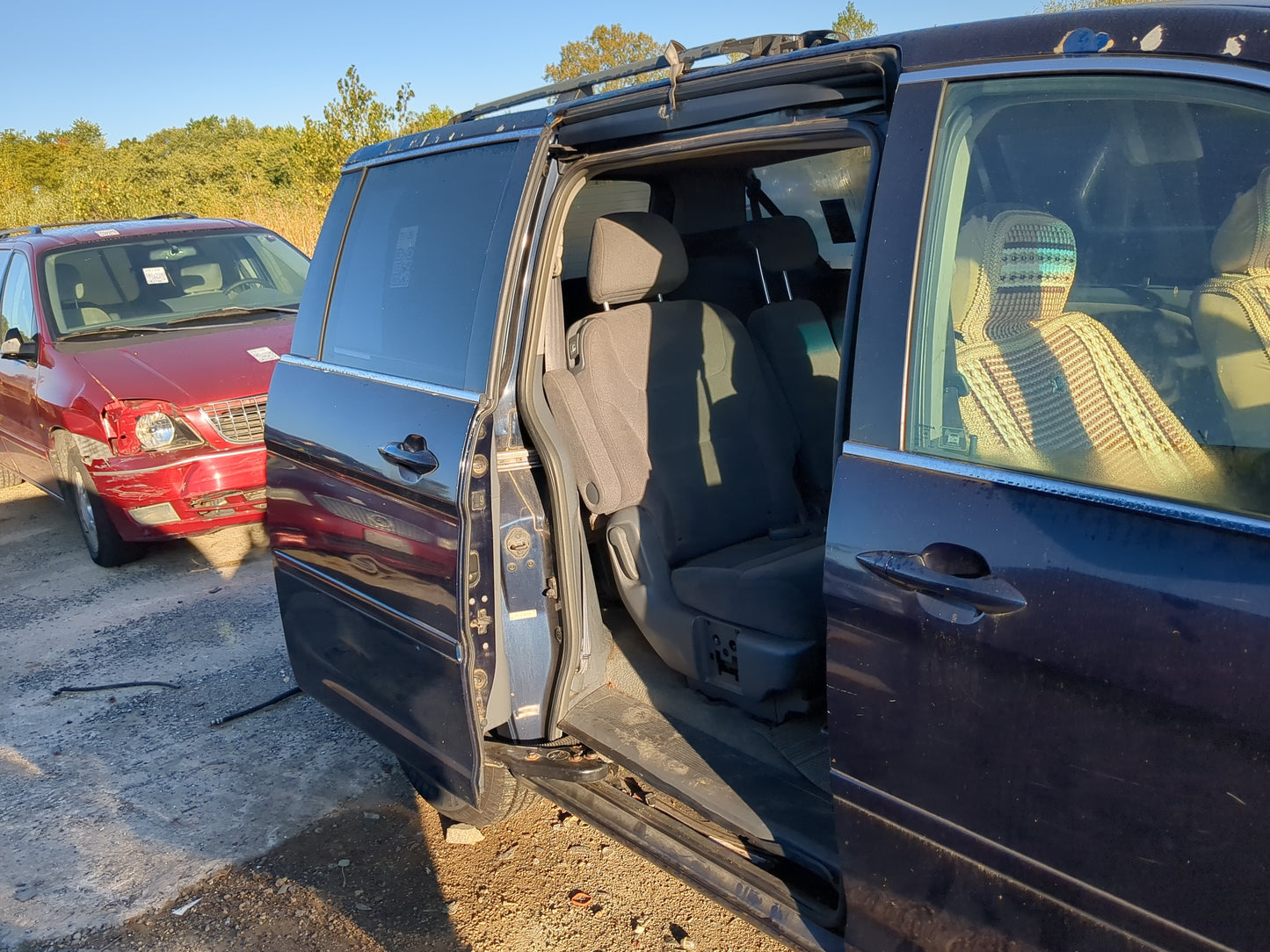2005-2007 Honda Odyssey Passenger Rear Door Oem - Oemusedautoparts1.com