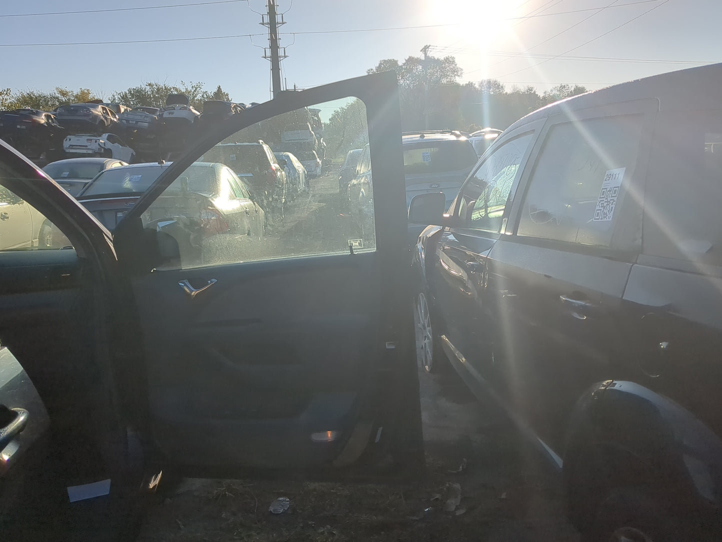 2005-2007 Honda Odyssey Passenger Front Door Oem - Oemusedautoparts1.com
