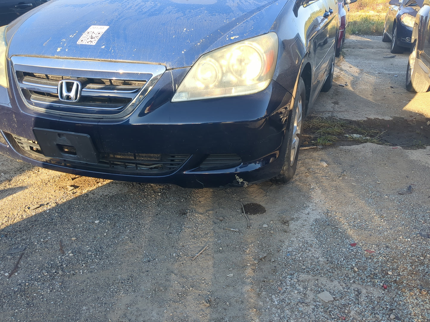 2005-2007 Honda Odyssey Front Bumper - Oem - Oemusedautoparts1.com