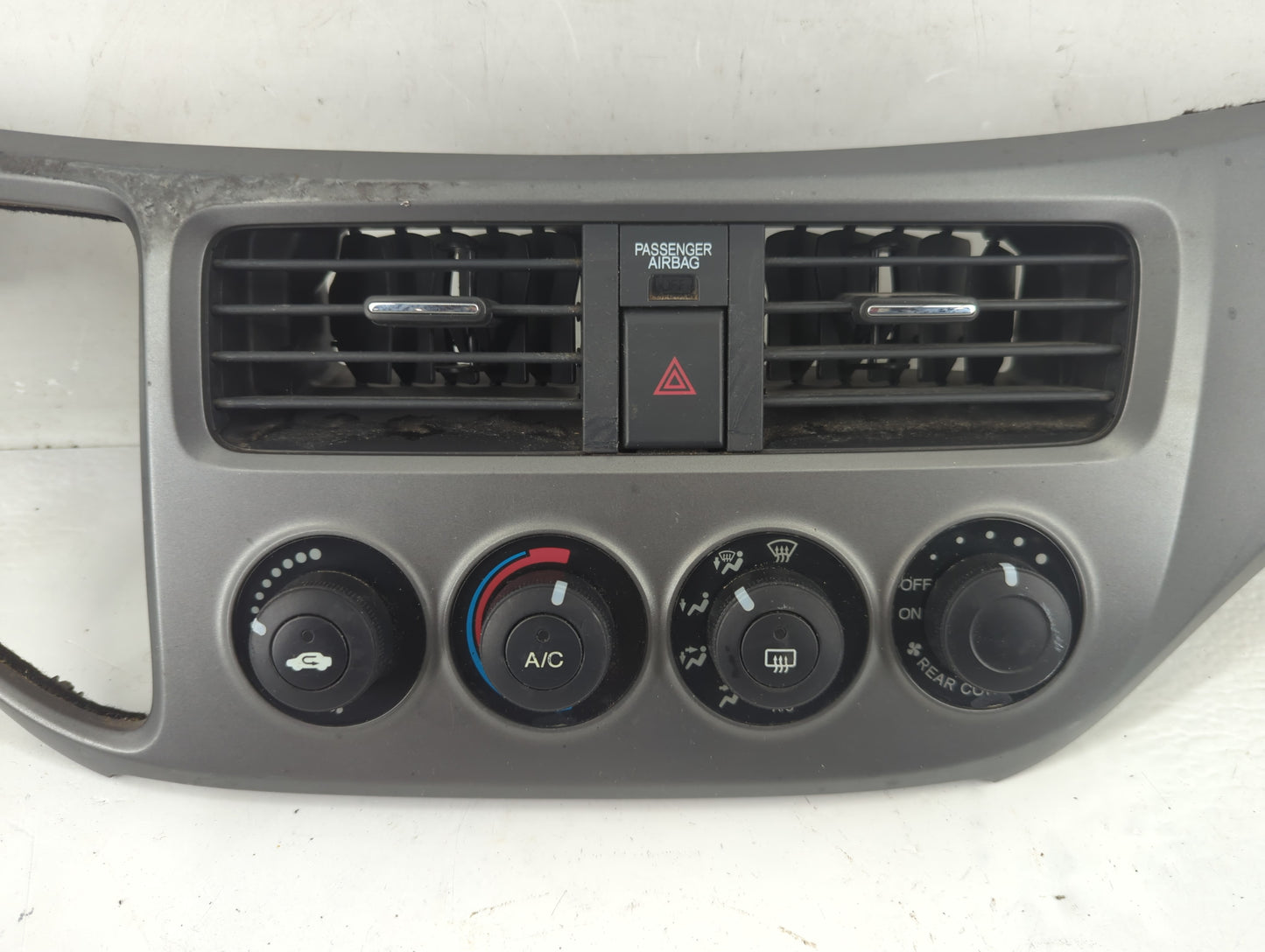 2006 Honda Odyssey Climate Control Module Temperature AC/Heater Replacement Fits OEM Used Auto Parts - Oemusedautoparts1.com