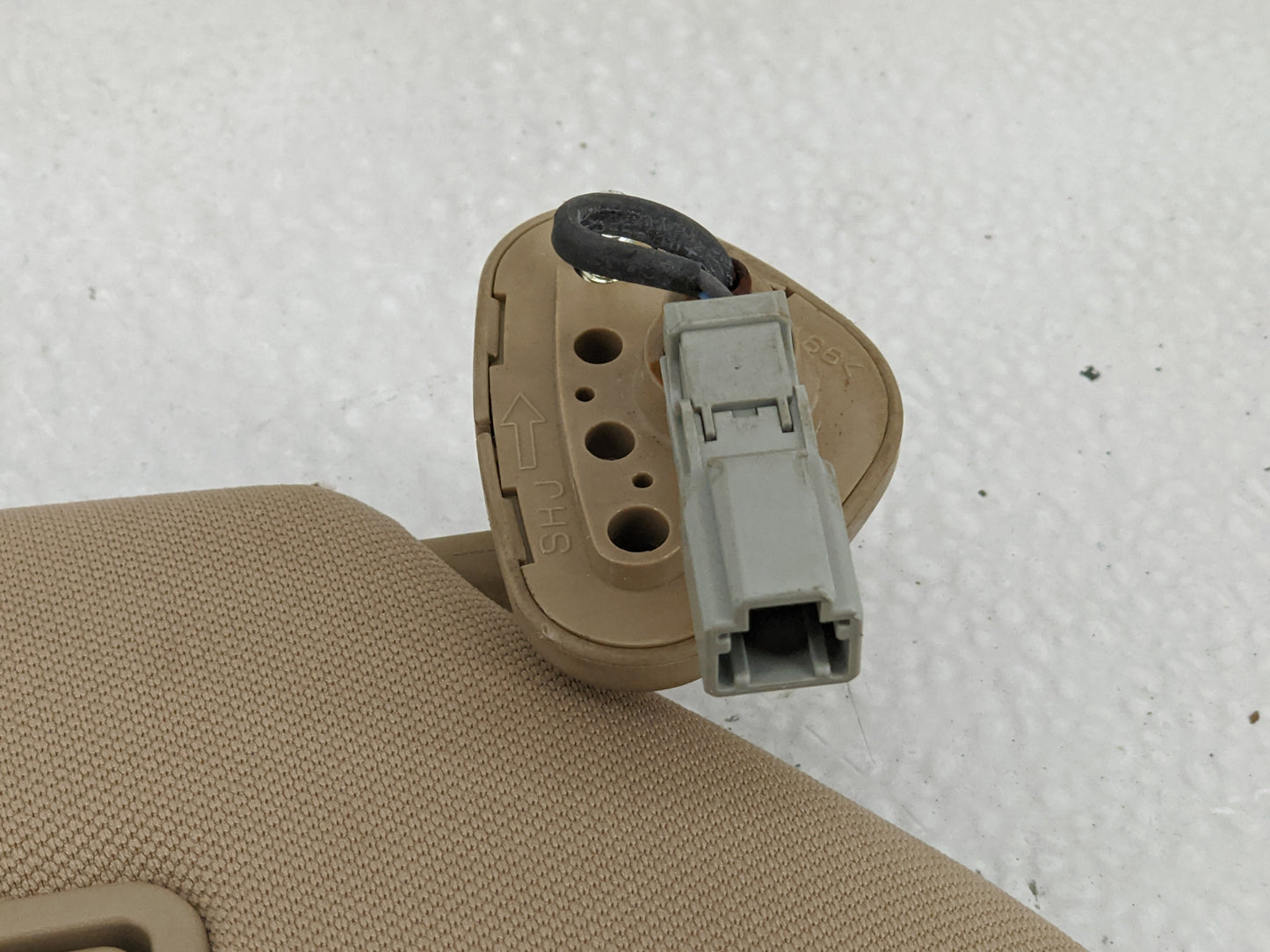 2006-2010 Honda Odyssey Sun Visor Shade Replacement Passenger Right Mirror Fits Fits 2006 2007 2008 2009 2010 OEM Used Auto 