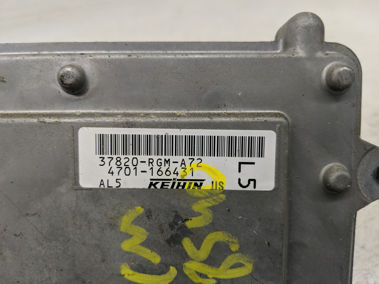 2006 Honda Odyssey PCM Engine Control Computer ECU ECM PCU OEM P/N:4701-166431 37820-RGM-A72 Fits OEM Used Auto Parts - Oemu