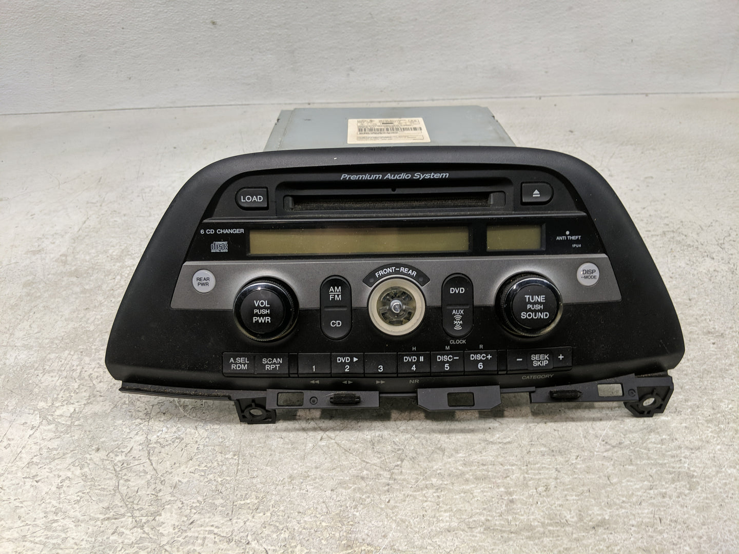 2005-2010 Honda Odyssey Radio AM FM Cd Player Receiver Replacement P/N:39810-SHJ-A500 Fits Fits 2005 2006 2007 2008 2009 201