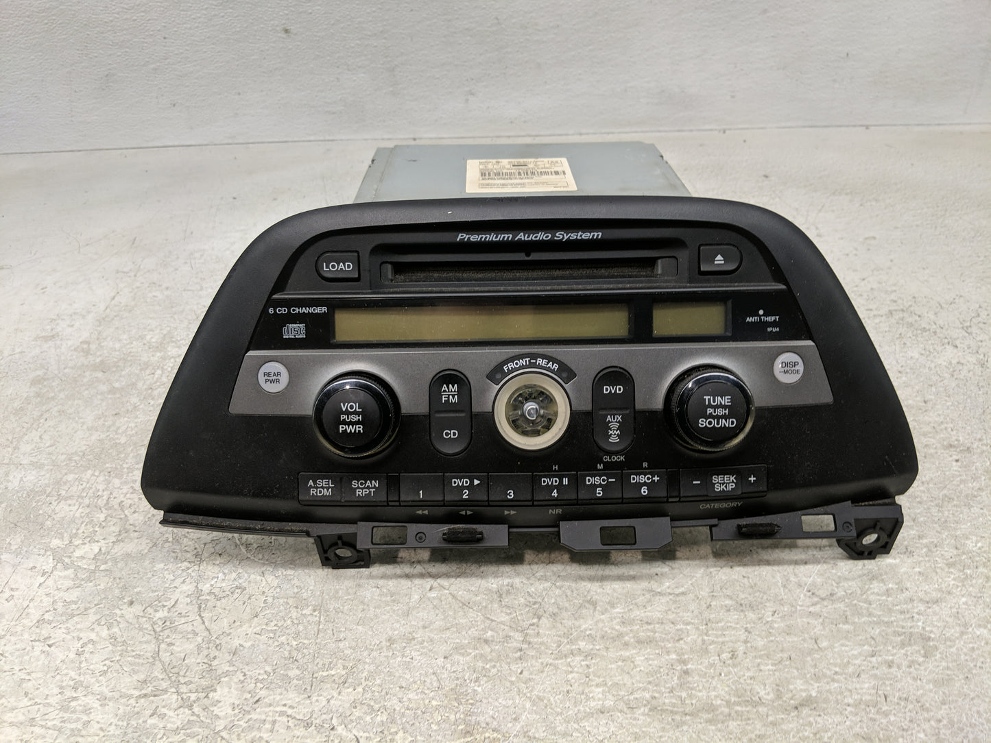 2005-2010 Honda Odyssey Radio AM FM Cd Player Receiver Replacement P/N:39810-SHJ-A500 Fits Fits 2005 2006 2007 2008 2009 201