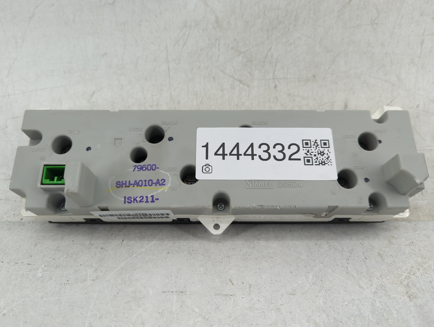 2005-2007 Honda Odyssey Climate Control Module Temperature AC/Heater Replacement P/N:79600-SHJ-A010-A2 ISK211 Fits OEM Used 
