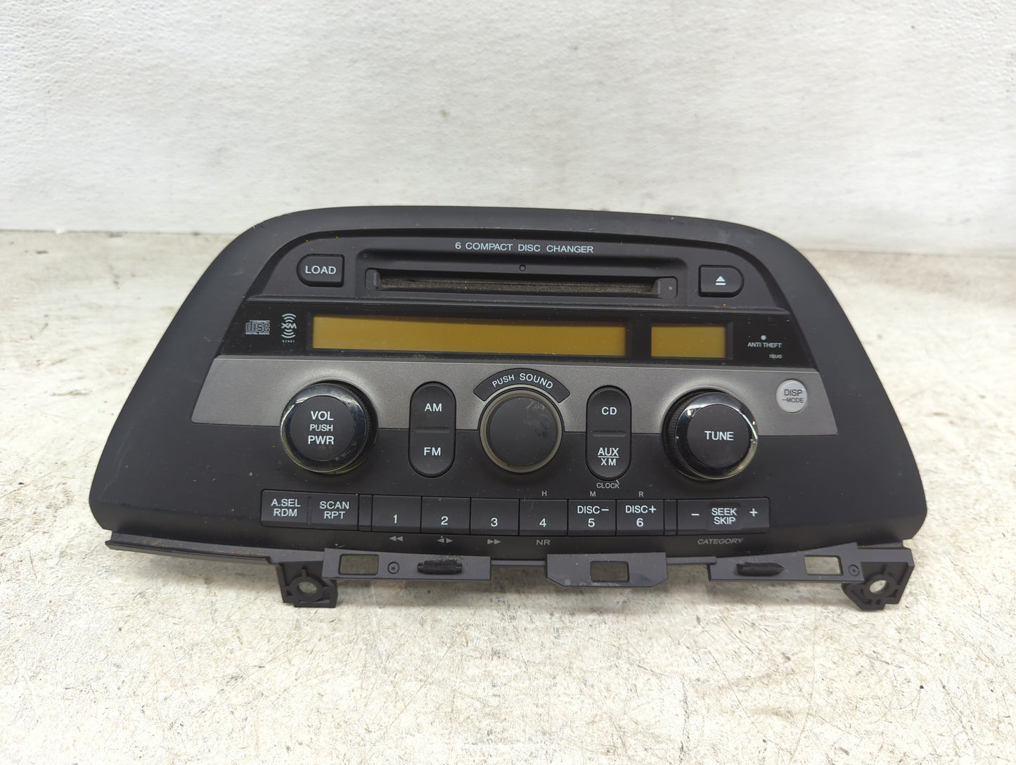 2005-2010 Honda Odyssey Radio AM FM Cd Player Receiver Replacement P/N:39100-SHJ-A100 CQ-EH8460Z Fits OEM Used Auto Parts - 