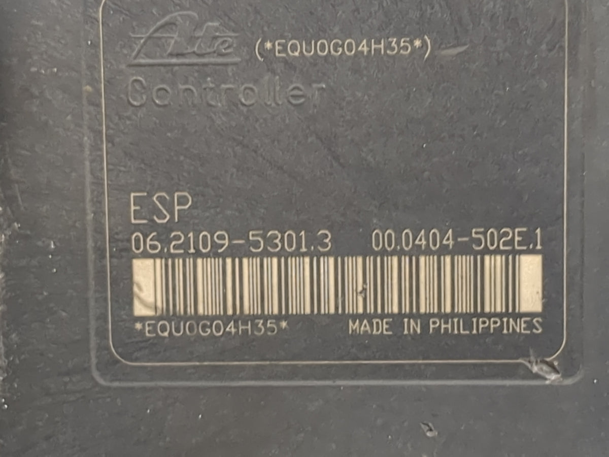 2006 Honda Odyssey Anti-Lock Brake ABS Pump Module Actuator OEM P/N:57110-SHJ-A611-M1 SHJA6, 06.2190-1273.4, 06.2109-5301.3 