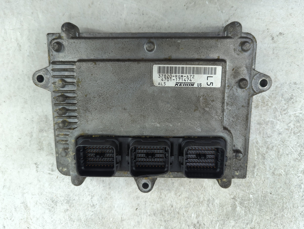 2006 Honda Odyssey PCM Engine Control Computer ECU ECM PCU OEM P/N:37820-RGM-A72 37820-RGMA71 Fits OEM Used Auto Parts - Oem