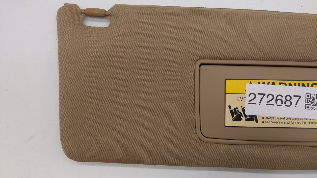 2006-2010 Honda Odyssey Sun Visor Shade Replacement Passenger Right Mirror Fits Fits 2006 2007 2008 2009 2010 OEM Used Auto 