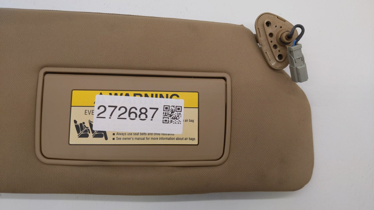2006-2010 Honda Odyssey Sun Visor Shade Replacement Passenger Right Mirror Fits Fits 2006 2007 2008 2009 2010 OEM Used Auto 